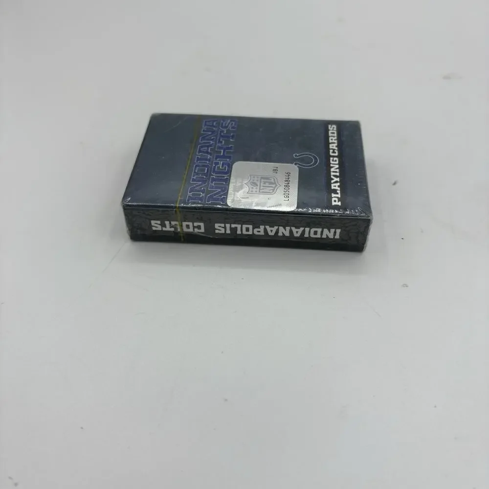 Indianapolis Colts Playing Cards Indiana Nights Lucas Oil Stadium Sealed Give C‎